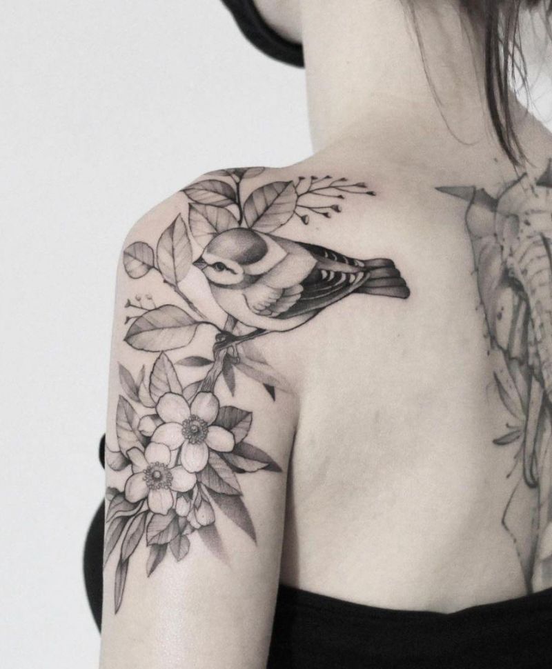 30 Pretty Titmouse Tattoos You Must Try