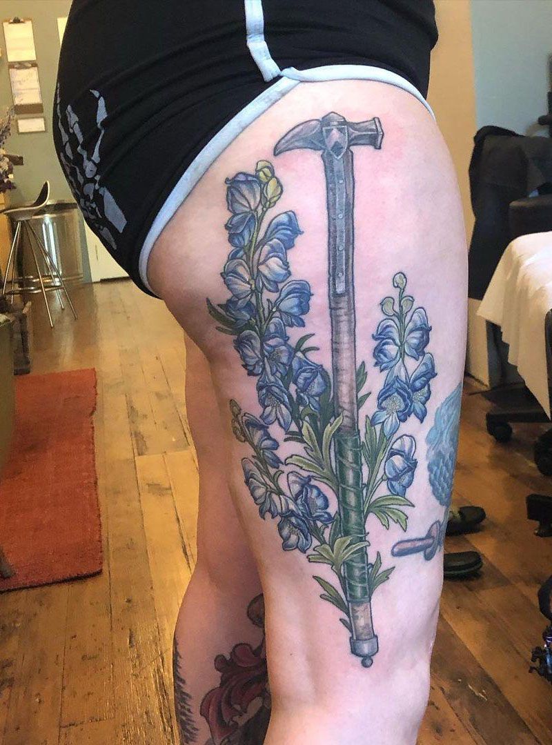 30 Pretty Wolfsbane Tattoos You Will Love