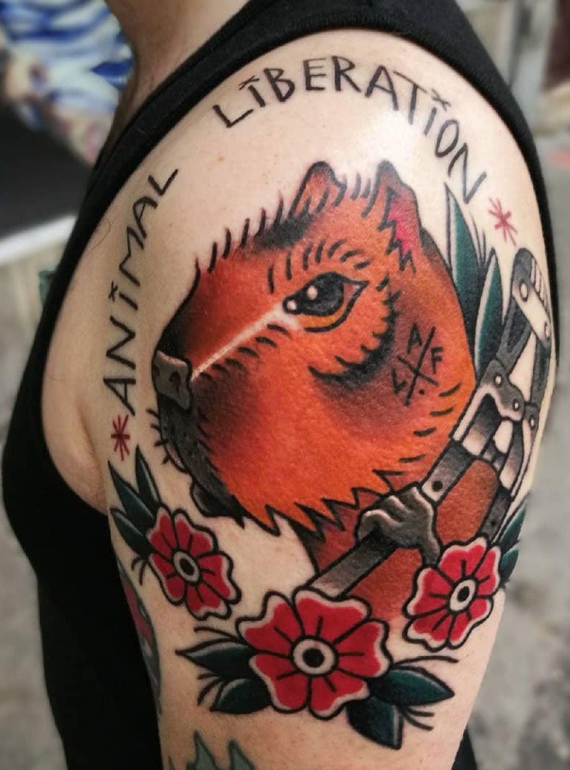 30 Pretty Capybara Tattoos You Can Copy