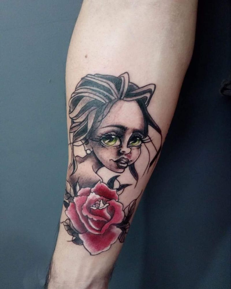 30 Pretty Doll Tattoos You Must Try