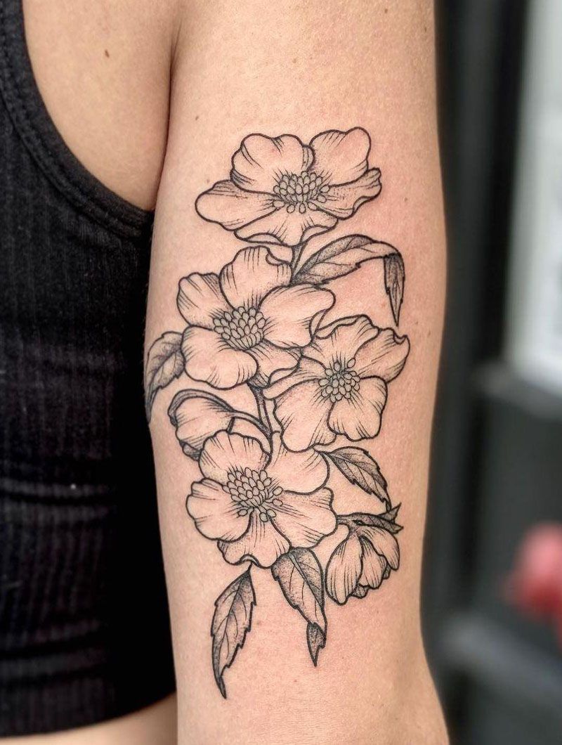 30 Pretty Hellebore Tattoos You Will Love