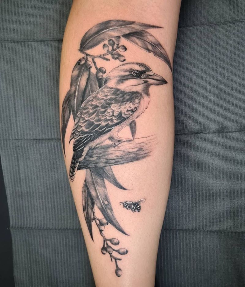 30 Pretty Kookaburra Tattoos You Can Copy