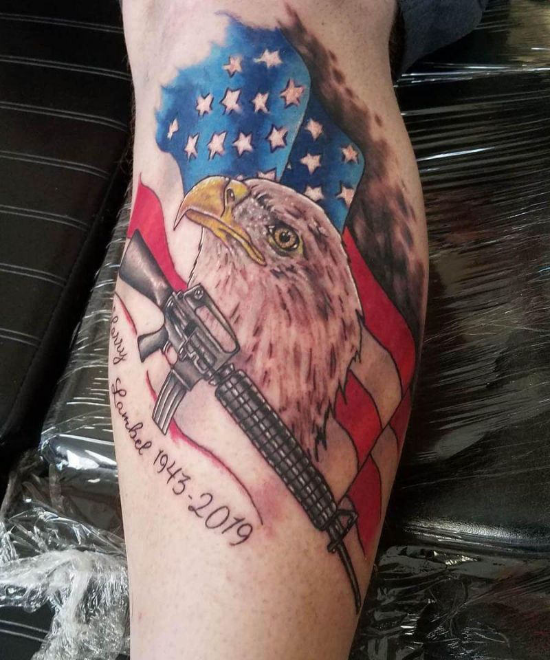 30 Pretty M16 Tattoos to Inspire You