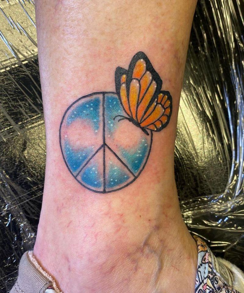 30 Pretty Peace Tattoos to Inspire You