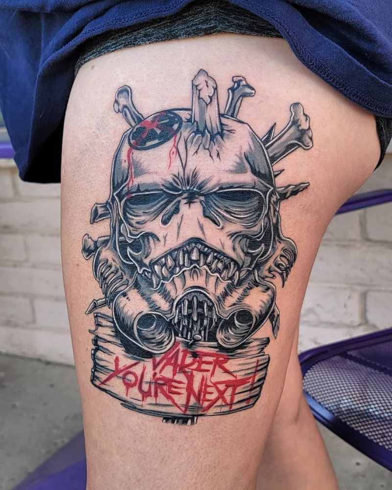 30 Excellent Storm Trooper Tattoos to Inspire You