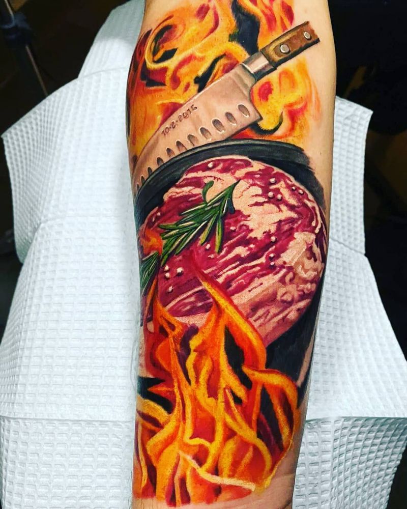 30 Pretty Chef Tattoos You Can Copy