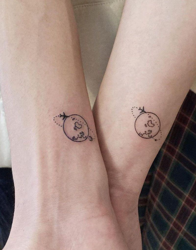 30 Pretty Couple Tattoos You Will Love