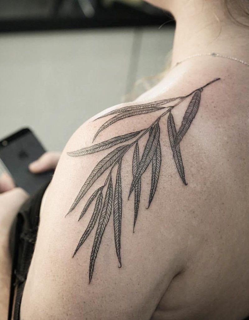 30 Pretty Gum Tree Tattoos You Will Love