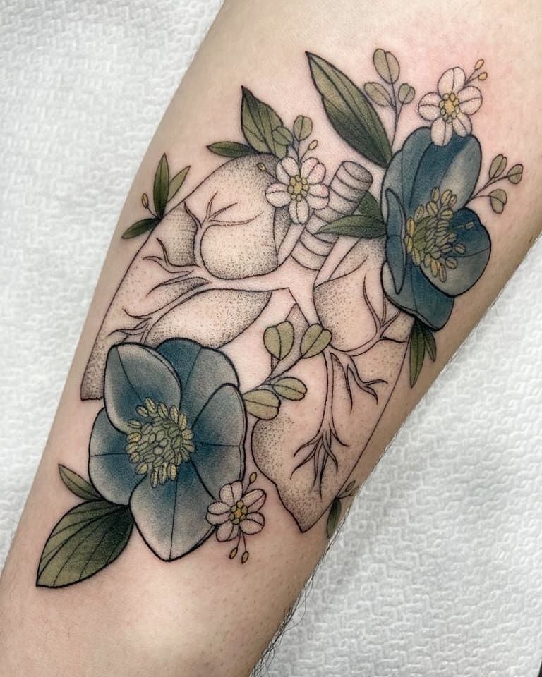 30 Pretty Hellebore Tattoos You Will Love