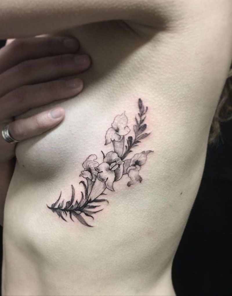 30 Pretty Snapdragon Tattoos to Inspire You