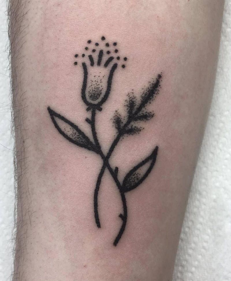 30 Pretty Thistle Tattoos Make You Attractive