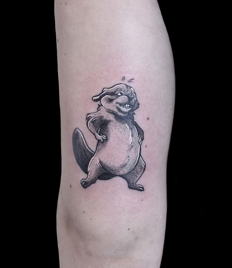 30 Cute Beaver Tattoos You Can’t Miss