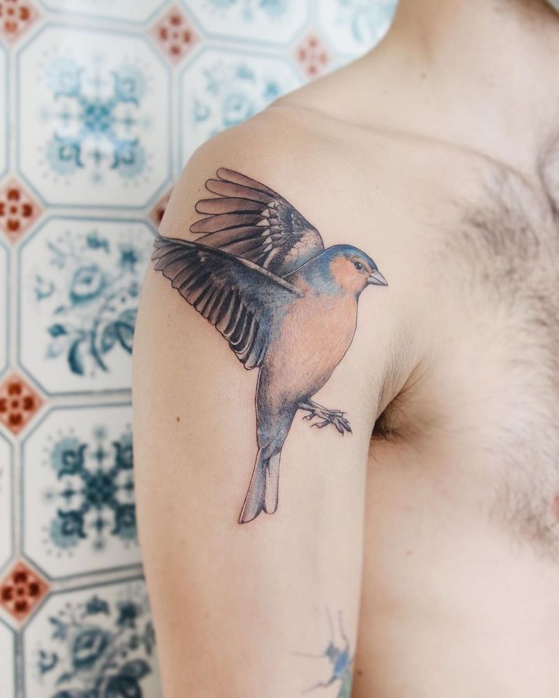 30 Pretty Flying Birds Tattoos to Inspire You