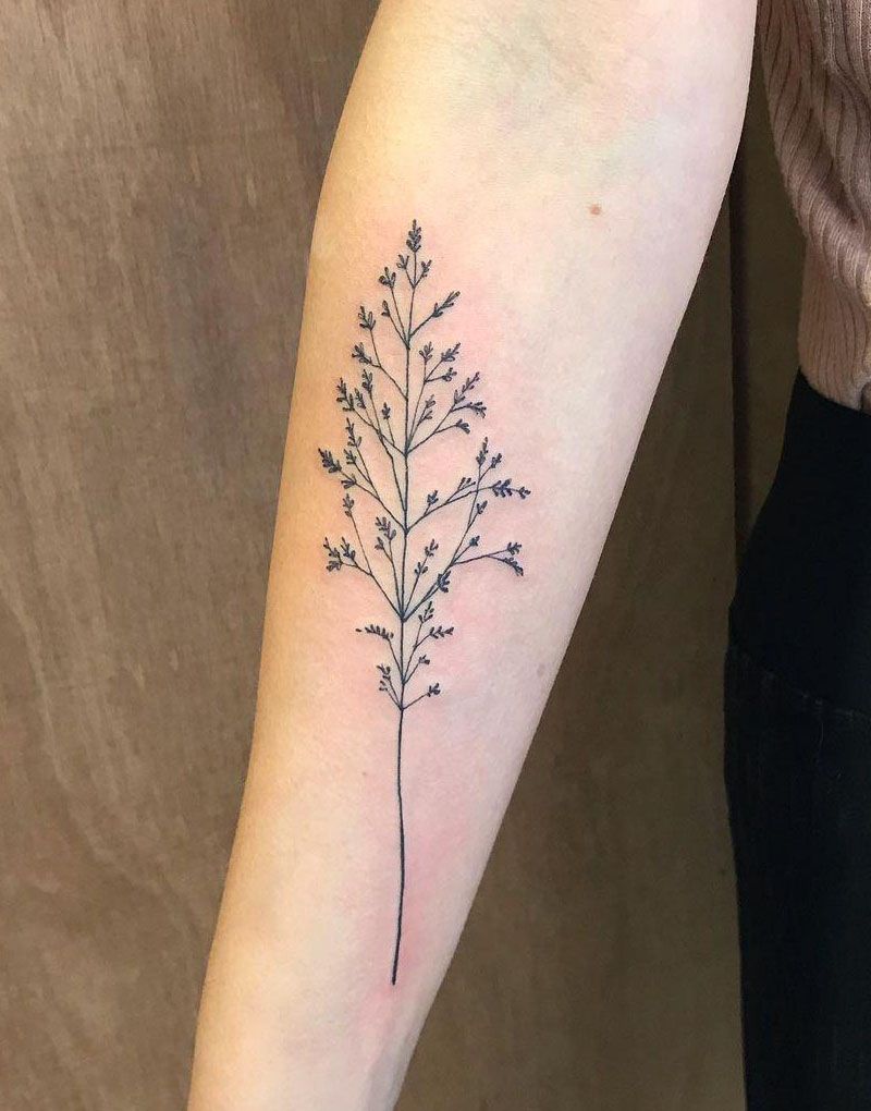 30 Pretty Grass Tattoos You Can’t Miss