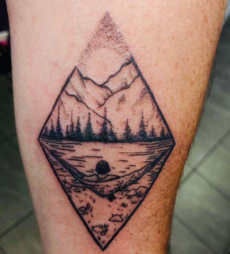 30 Gorgeous Hammock Tattoos You Can Copy