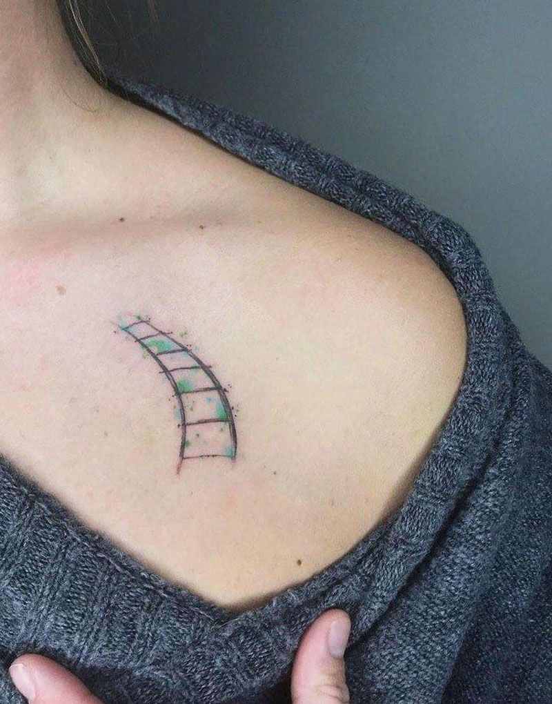 30 Pretty Railroad Tattoos You Must Love