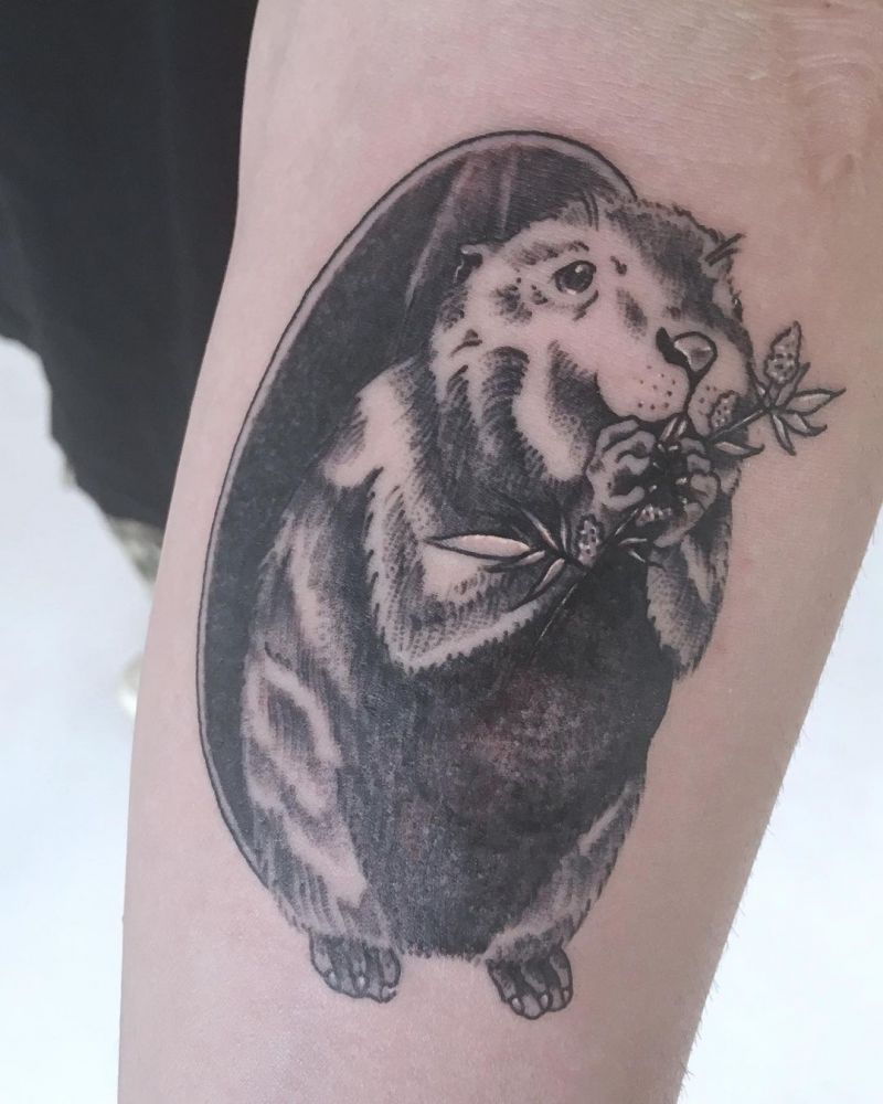 30 Cute Beaver Tattoos You Can’t Miss