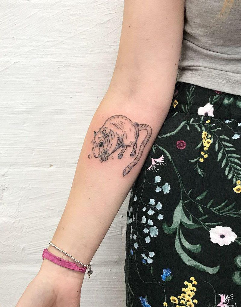 24 Gorgeous Gerbil Tattoos You Will Love