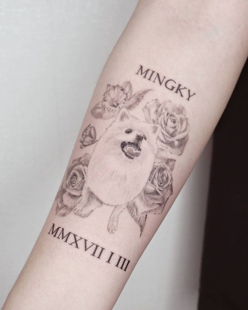 30 Cute Puppy Tattoos You Must Love