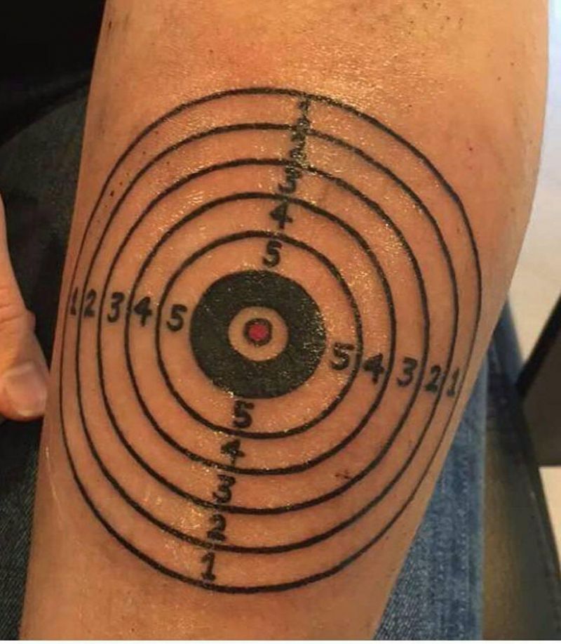 26 Elegant Target Tattoos You Must Try