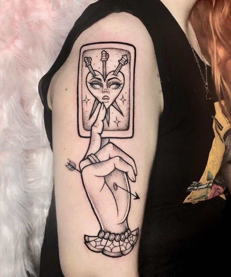 30 Pretty Tarot Tattoos You Can Copy