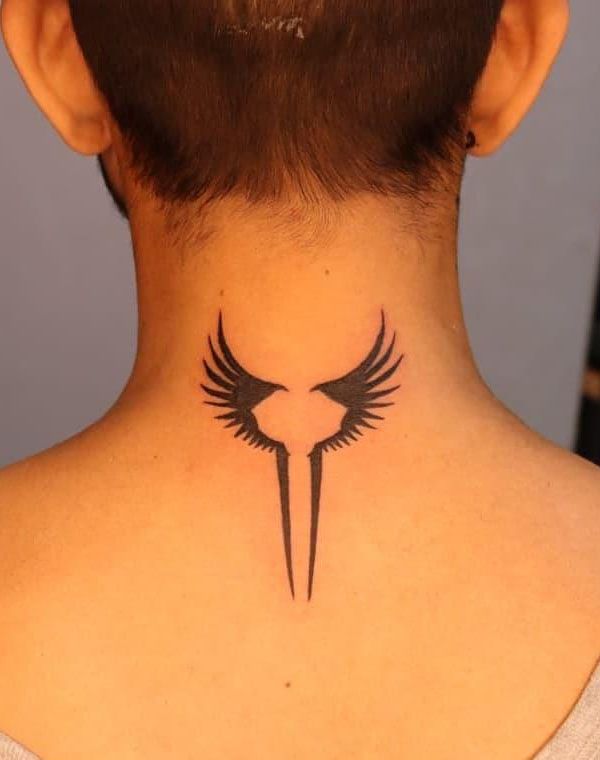 30 Pretty Valkyrie Wings Tattoos for Your Inspiration