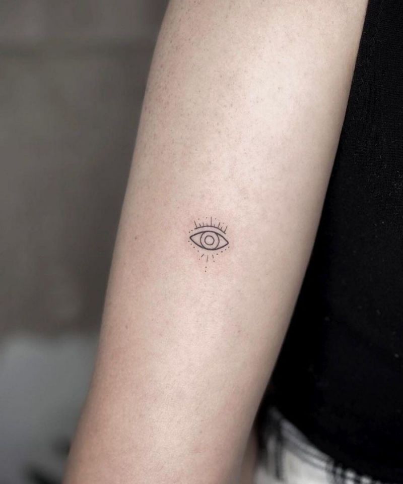 30 Gorgeous Evil Eye Tattoos You Will Love