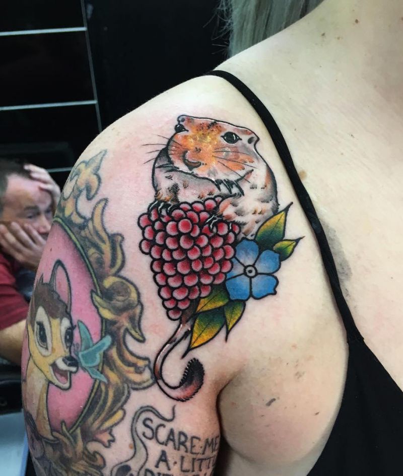 24 Gorgeous Gerbil Tattoos You Will Love
