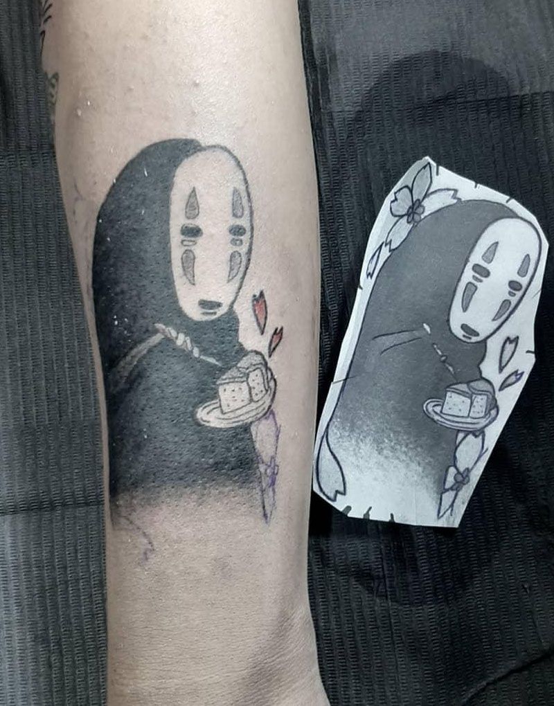 30 Cute Kaonashi Tattoos Make You Attractive