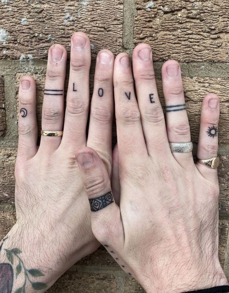 30 Perfect Knuckle Tattoos for Your Inspiration