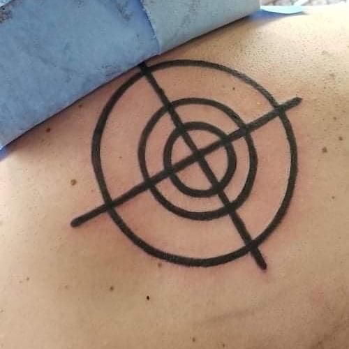 26 Elegant Target Tattoos You Must Try