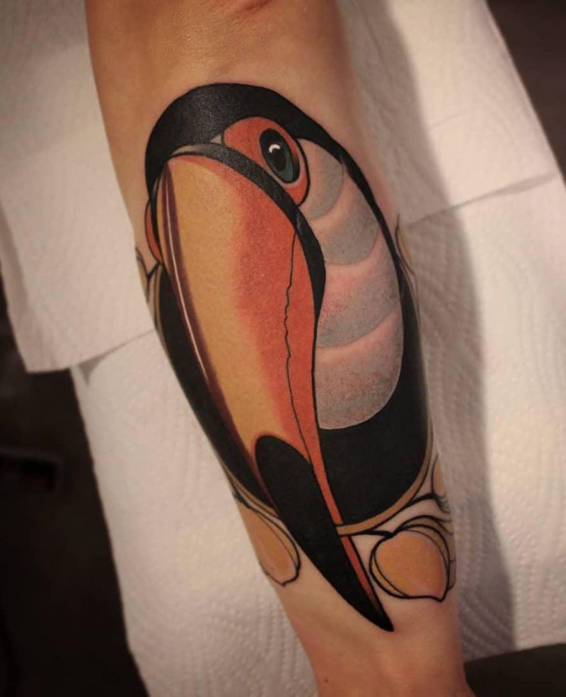 30 Cute Toucan Tattoos to Inspire You