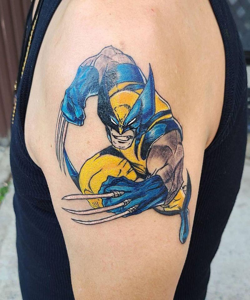 30 Gorgeous Wolverine Tattoos for Your Inspiration