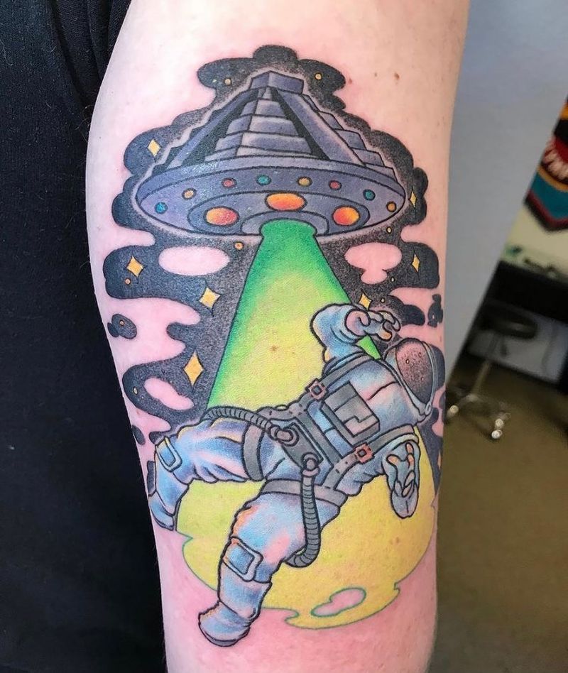 30 Pretty Astronaut Tattoos You Must Try