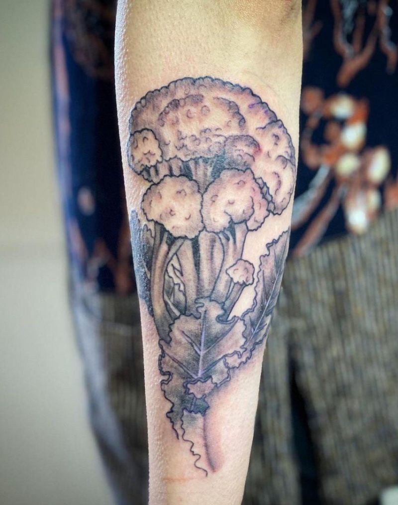 30 Pretty Broccoli Tattoos You Will Love