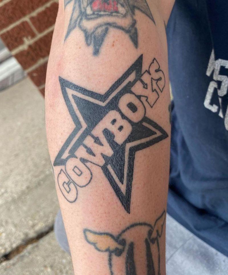 30 Pretty Dallas Cowboys Tattoos You Must Love