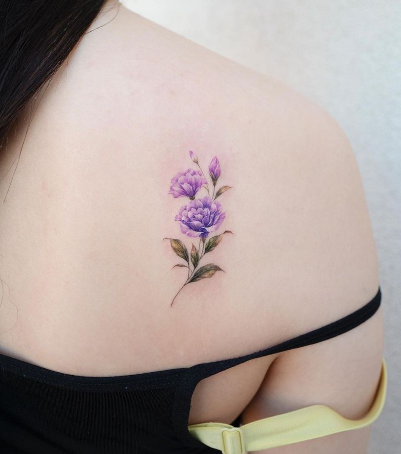 30 Pretty Lisianthus Tattoos You Must See