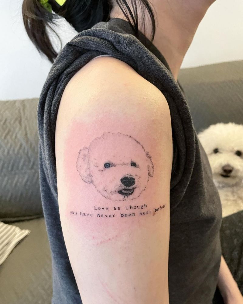 30 Cute Puppy Tattoos You Must Love