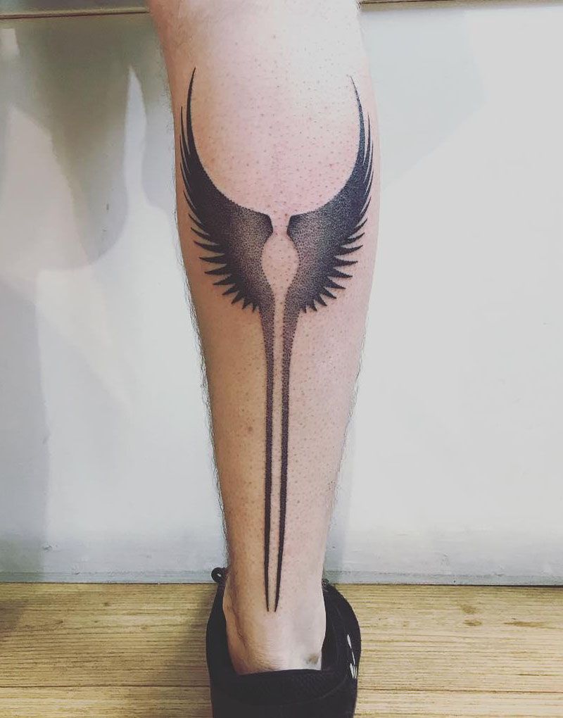 30 Pretty Valkyrie Wings Tattoos for Your Inspiration