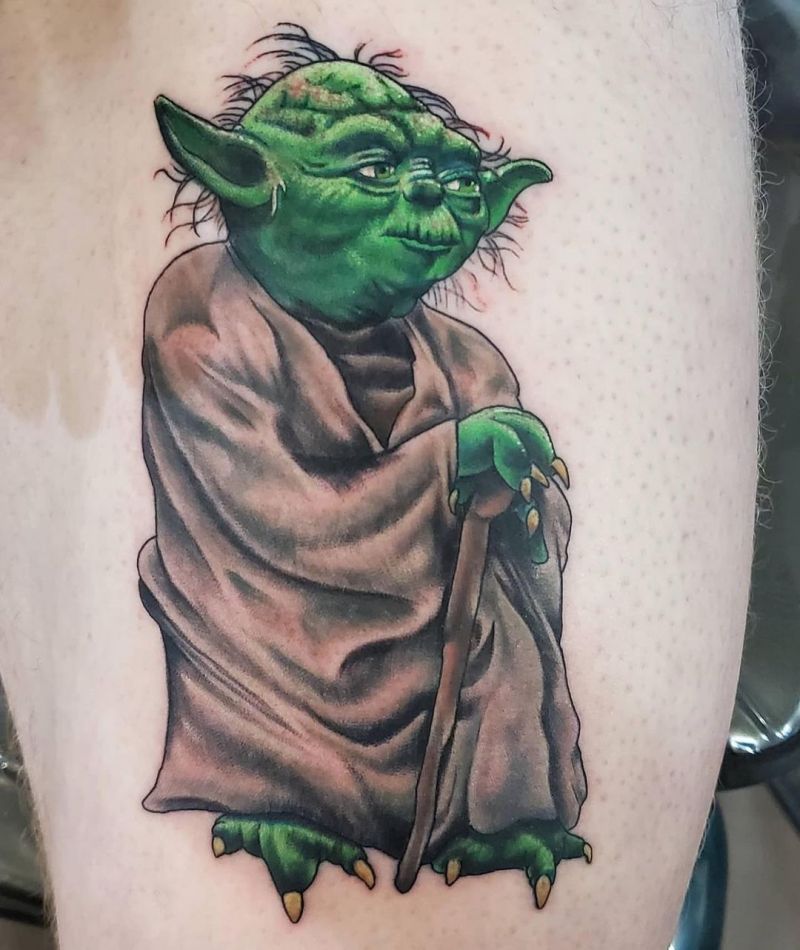 30 Gorgeous Yoda Tattoos You Can Copy