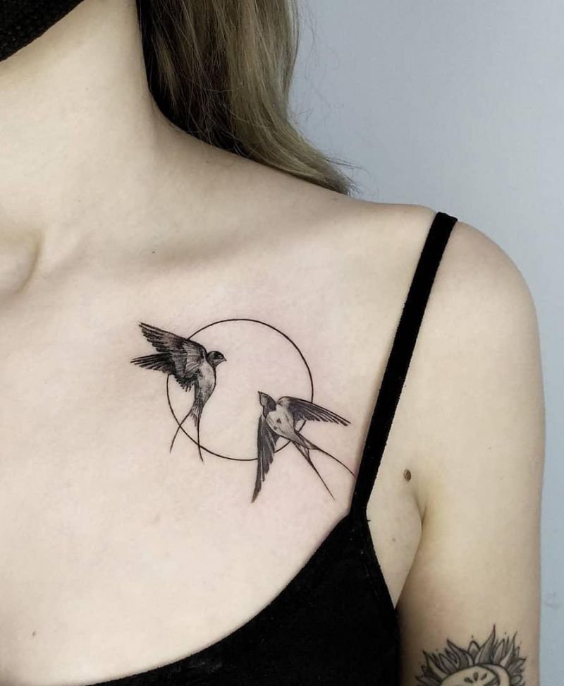 30 Gorgeous Bird Tattoos for Your Inspiration