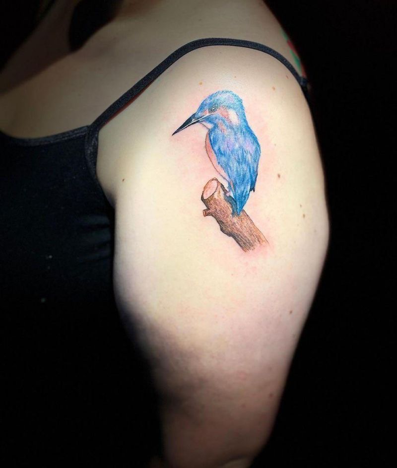 30 Pretty Bluebird Tattoos for Your Inspiration