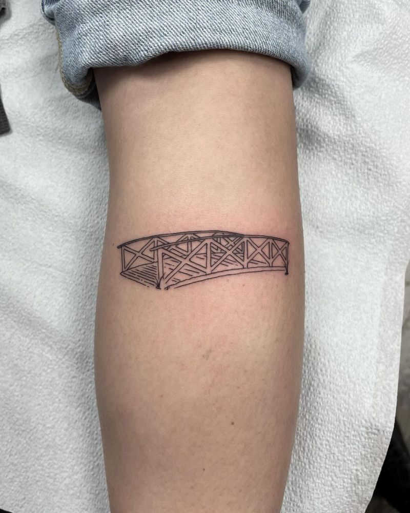 30 Pretty Bridge Tattoos for Your Inspiration