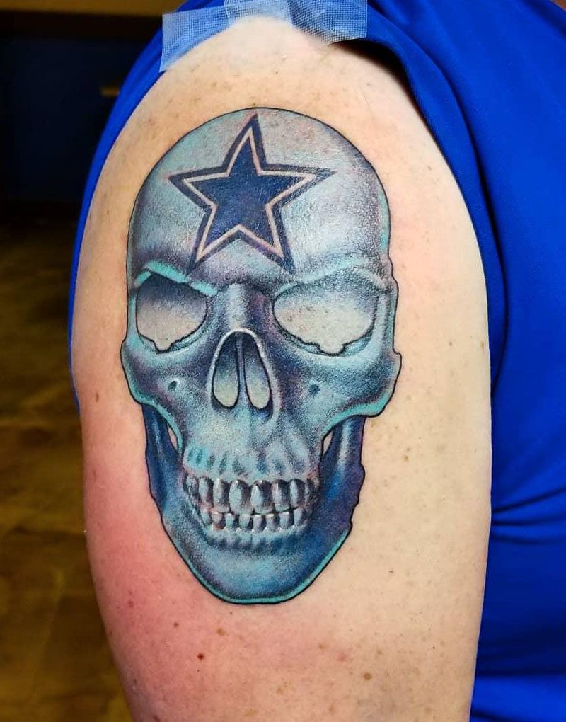 30 Pretty Dallas Cowboys Tattoos You Must Love