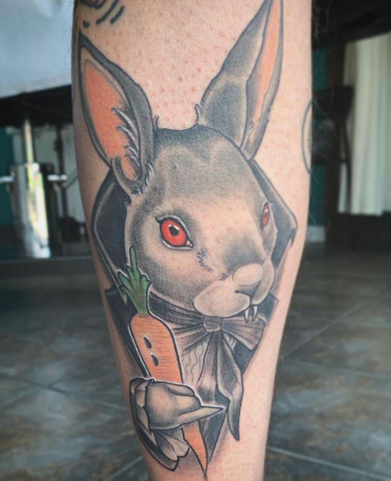 30 Wonderful Rabbit Tattoos Make You Attractive