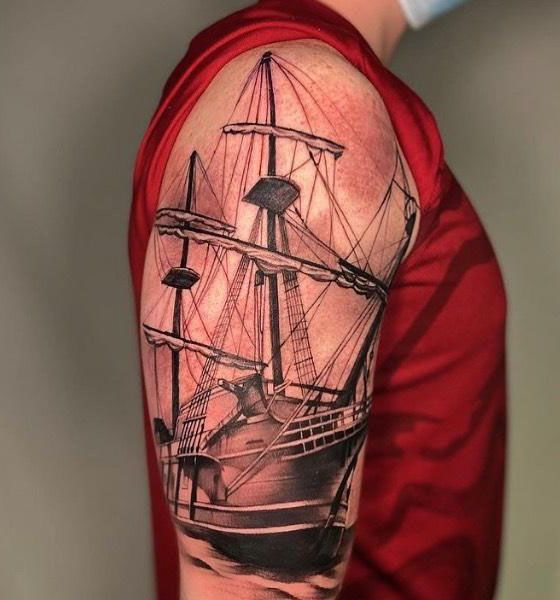 30 Gorgeous Clipper Tattoos You Can’t Miss