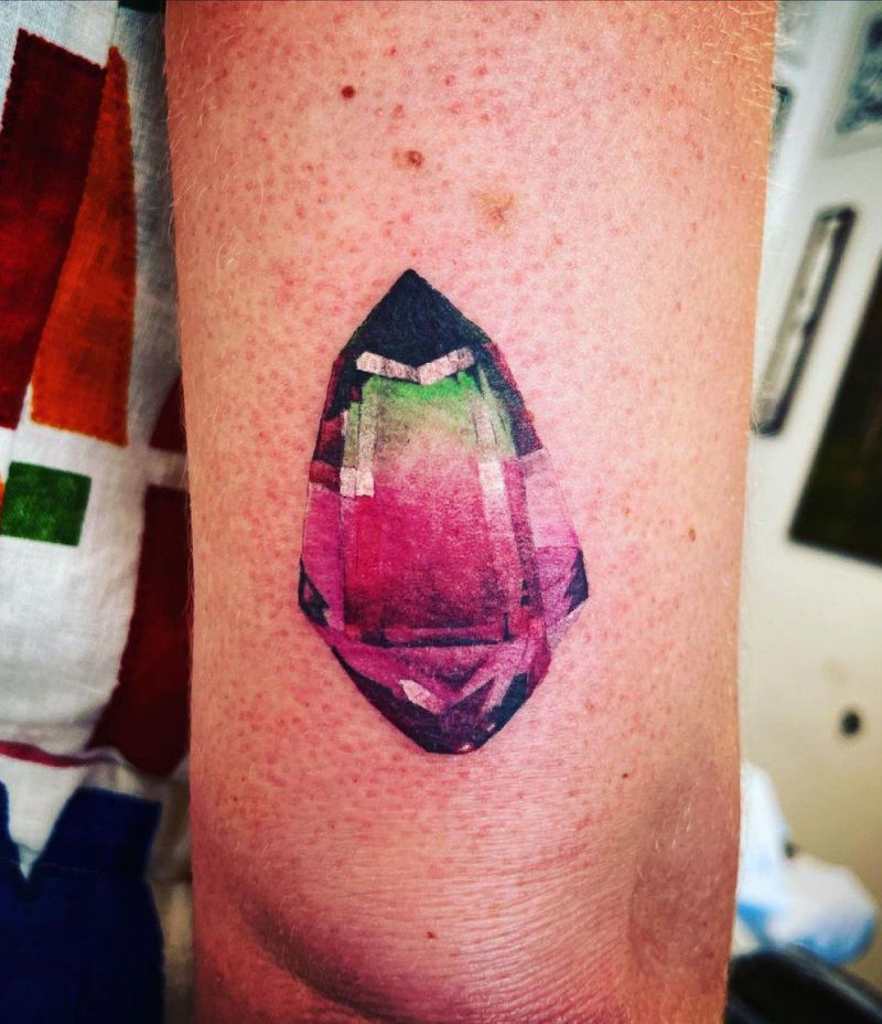 30 Gorgeous Gemstone Tattoos You Must See