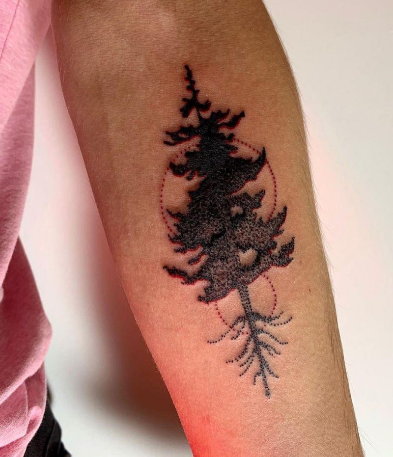 30 Pretty Spruce Tattoos You Can Copy