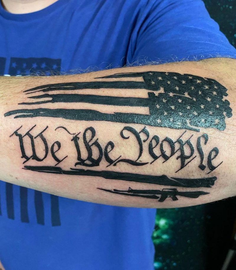 30 Perfect We The People Tattoos You Must Try