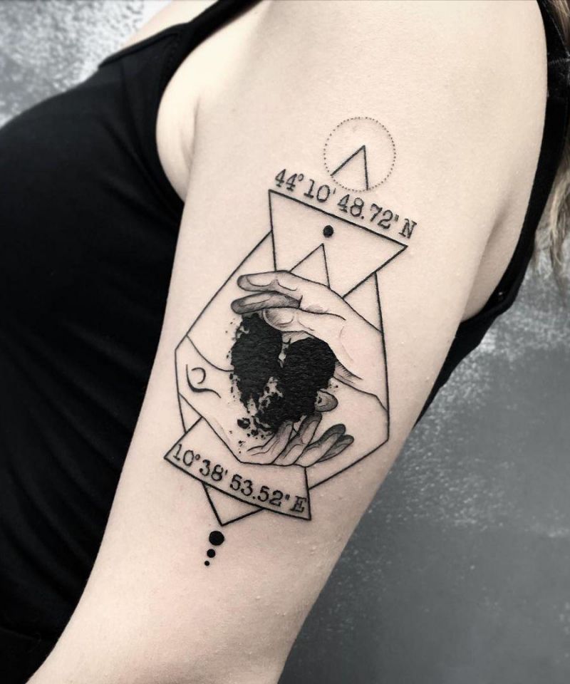 30 Unique Coordinate Tattoos You Can’t Miss